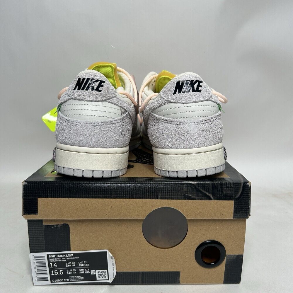Nike Off-White x Dunk Low “Lot 12 of 50” 2024 - Picture 4 of 7